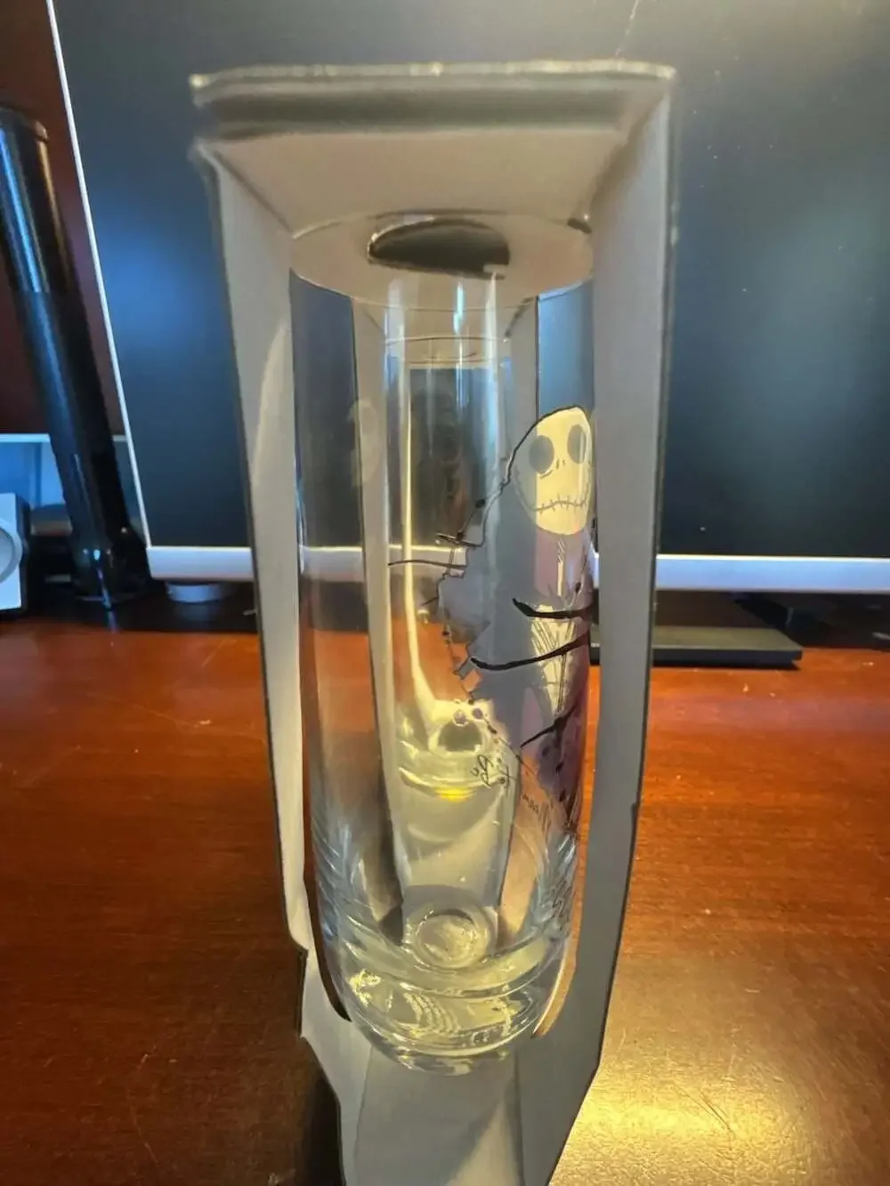 Silver Buffalo Disney The Nightmare Before Christmas Jack and Sally Stemless Flu